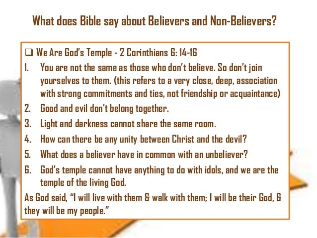 Does God Say About Dating Non Believers What Does God Say About Dating Non Believers What